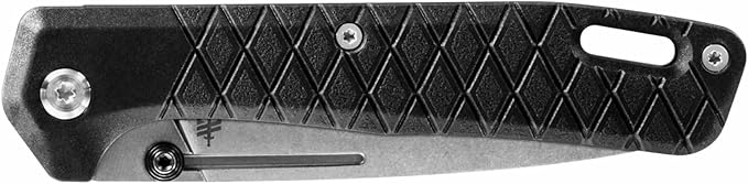 Gerber Gear Zilch Pocket Knife with 3.1 Plain Edge Blade Folding Knife with Clip Lightweight EDC Gear and Equipment