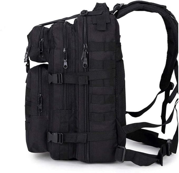 Outdoor Sports Pack Hiking Bag Tactical Rucksack Camo Knapsack Combat Camouflage Tactical 35L Molle Backpack - Mandrake