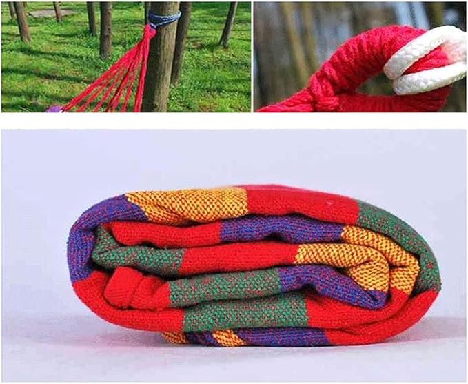 Portable Hammock Portable Hammock Swing Bed Camping Hammocks Single Lightweight Hammock for Outdoor Beach Garden Backyard for Backpacking Beach