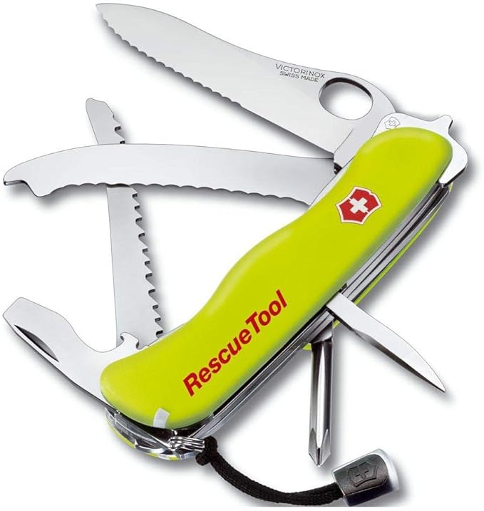 Victorinox Traveler Multi-Tool Pocket Knife with LED Light in Red