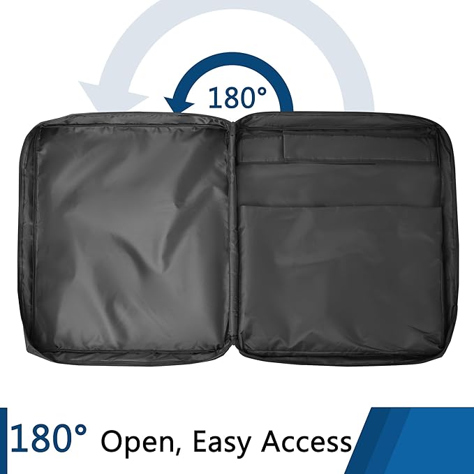 Solar Panel Travel Bag Compatible with 2 Jackery 100W / 200W Padded Portable Solar Panel Storage Bag Compatible with Jackery SolarSaga 100W 100X 200W (200W | 27.5×24.5×6)