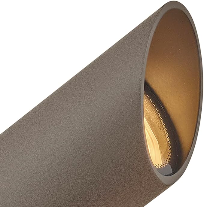 Hinkley Landscape Lighting Spot Light 4w MR16 LED Blub Included 12v Textured Brown Clear Lens