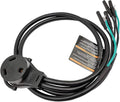 Parkworld 61094 30 Amp Inverter Generator Parallel Cord Inverter Generator Parallel Kit Terminals with Cable to RV 30A TT-30R Female 120V 30A 3FT (Black)