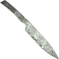 9 Inch Drop Point Knife 1095 Damascus Blade Blank Hunting Outdoors Chef