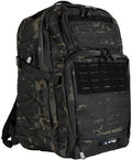 LAPG Atlas 24 Hour Tactical Backpack for Men &amp Women Large Hiking Camping Bug Out Backpack Combat Survival Gear Bag Multicam Black