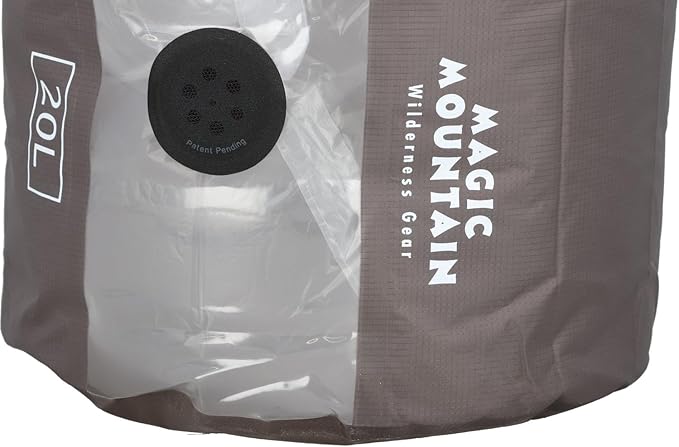 MAGIC MOUNTAIN Bag Compress Dry Bag Gray 15 LMMCPDB15L