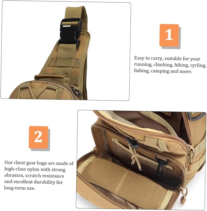 BESPORTBLE Chest Bag Travel Storage Bag Chest Bag for Travelling Chest Bags Outdoor Storage Pouch Climbing Bags
