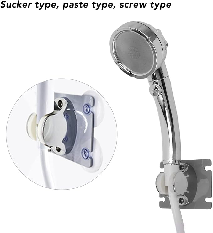 Pilipane Rechargeable Portable Camping Shower 3 Speed Outdoor Shower Pump(Blue)