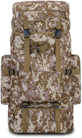 Large-Capacity Travel Bag Outdoor Backpack Men and Women 85L Camouflage Luggage Bag Hiking BackpackA