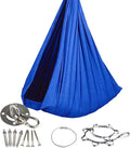 Hammock Swing Kids Elastic Comfort Support Foldable Travel Camping Hammock Sturdy Safe Construction Quick Setup Feature Backyard Garden Play Necessary Children Bedroom 110.24x39.37x0.39 Inches