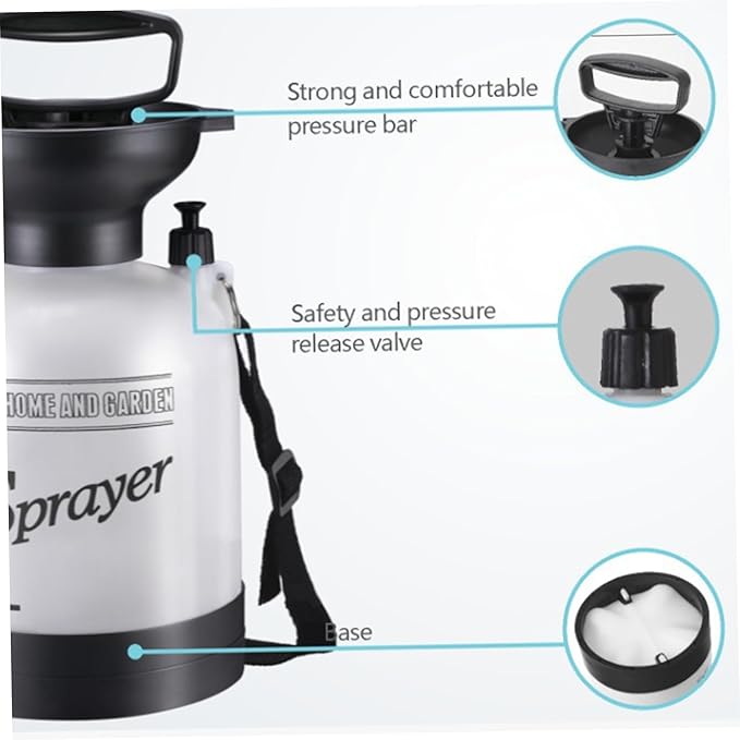 Portable Camping Shower 8L Portable Shower with 10 Modes Sprayer Head and 9.84ft Hose for Garden Picnic Hiking Beach Car Cleaning Camping