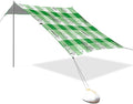 Beach Canopy with Windproof Ropes &amp Sandbags Beach Tent Sun Shade Sun Shelter for Camping Trips Fishing Backyard Fun or Picnics Pine Tree Pattern
