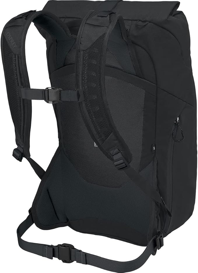 Osprey Metron 22L Roll Top Commuter Backpack Black