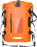 30L Waterproof Backpack Heavy Duty Water Sports Dry Bag Roll Top Waterproof Bag for Kayaking Hiking Swimming Boating BeachOrange
