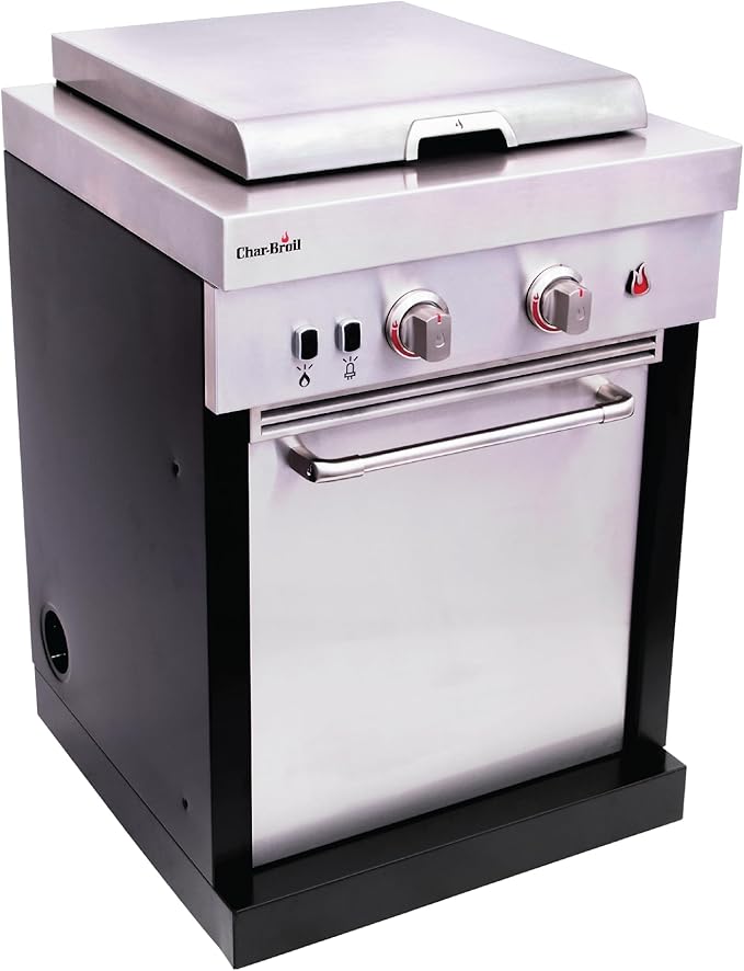 Char-Broil Medallion Series Modular Outdoor Kitchen Dual Fuel Convective 2-Burner Propane Gas Stainless Steel Stove Top - 463246218