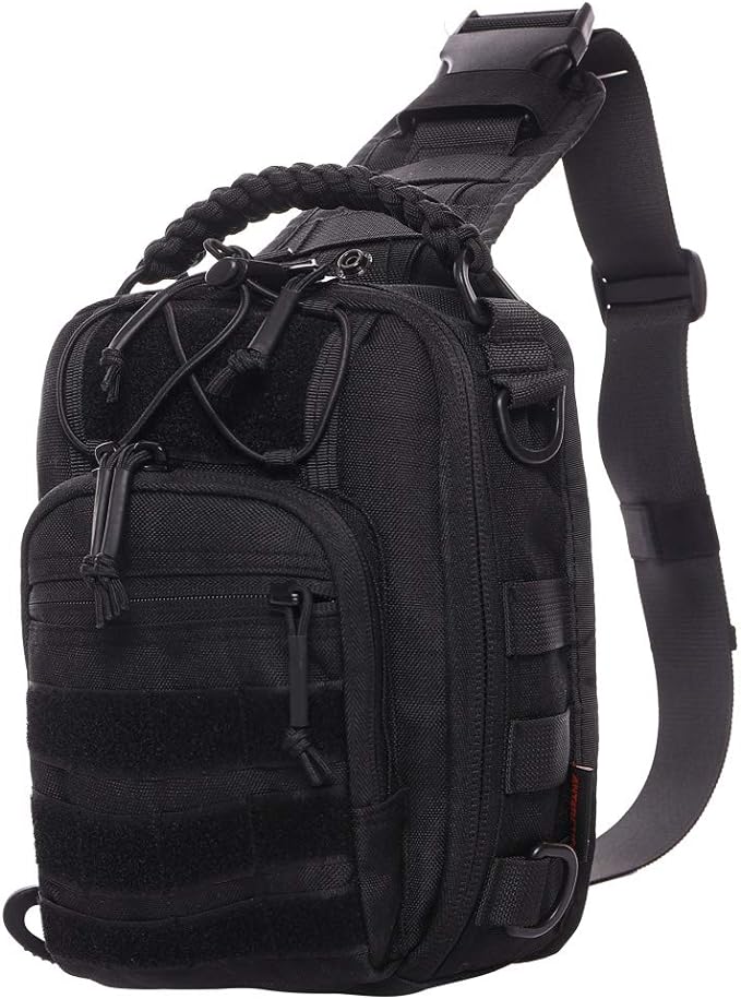 ANTARCTICA Tactical Sling Bag Pack Military Rover Shoulder Bag Molle Assault Range Bag Backpack 1050D