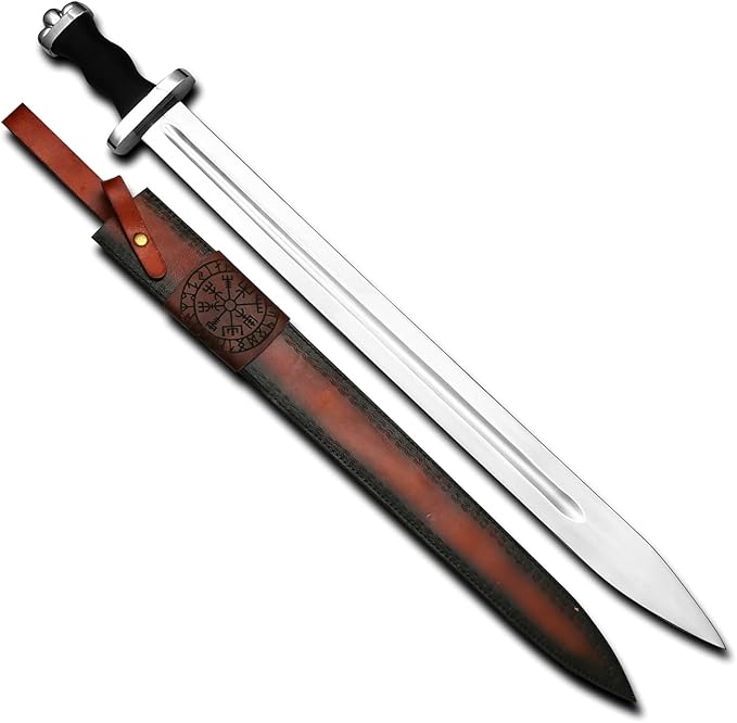 Forest Hunting | Real viking sword AxeScandinavian Style viking Functional Viking Battle sword Norse mythology