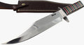 Moorhaus D2 Knife 15 1/4 Total Length - Includes Leather Sheath - Handmade