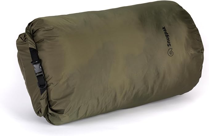 Snugpak Dri-Sak Waterproof Dry Bag – Lightweight Roll Top Storage Sack for Camping Hiking Backpacking