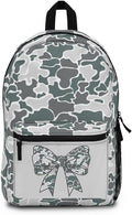 Coastal Camo Coquette Bookbag/Camo Backpack/Trendy Camo Travel bag