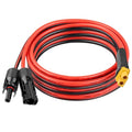 10AWG 10FT XT60 Solar Extension Cable 2 3 6 10 15 20 25 35 40 50 75 100FT XT60 Solar Extension Connector Adapter Thicker Cable Female to Male for Portable Power Station Solar Panel RC LiFePO4 Battery