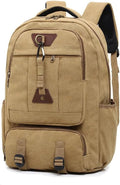 Tactical Backpack Military Molle Hiking 20-35L men's outdoor travel bag duffle bag khaki