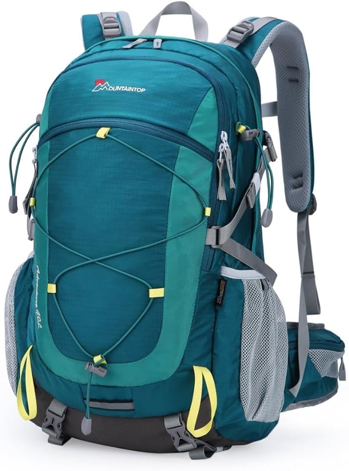 MOUNTAINTOP 25L/40L Hiking BackpackLightweight Travel Backpack for Men Women Outdoor Backpacking Camping
