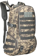Tactical Backpack for Men Hiking Day Pack Molle Military Rucksack Waterproof 35L EDC Bag (ACU)