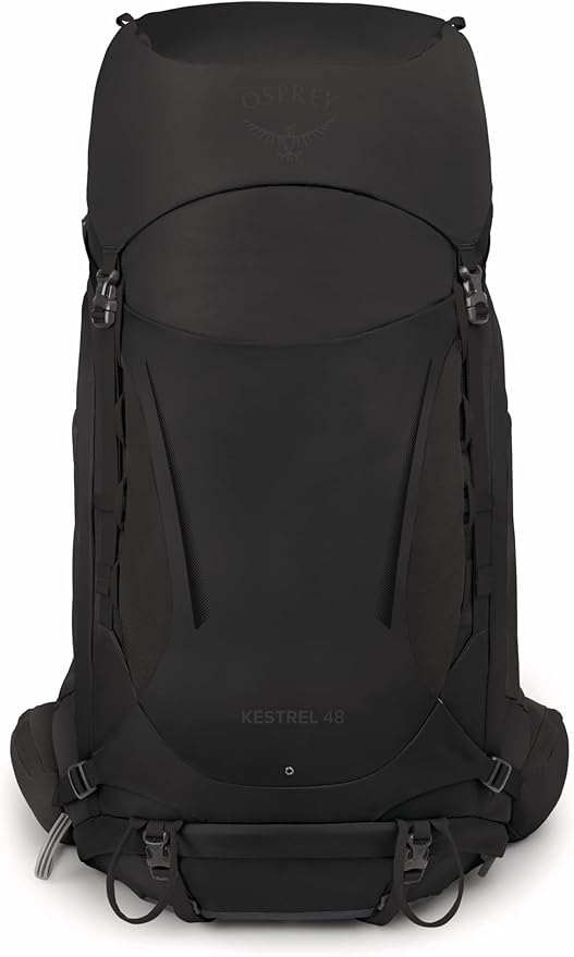 Osprey Kestrel 48L Men's Backpacking Backpack Black S/M