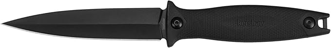 SOG Small Fixed Blade Knife (NB1012-CP)  Black &amp Kershaw Secret Agent (4007) Concealable Boot Knife  3 OZ