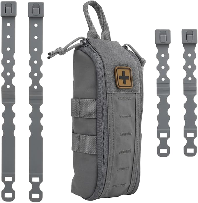 Quick Release Tactical MOLLE IFAK PouchMedical Emergency Airsoft First Aid Kits/EMT BagFor Outdoor Sport Hunting Airsoft