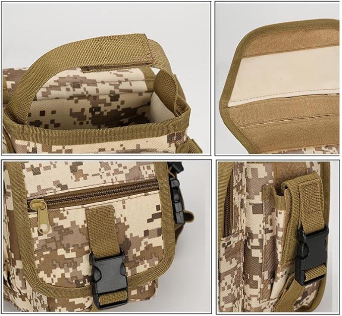 Tactical Camouflage Leg Versipack Bag Outdoor Sports Hiking Pouch