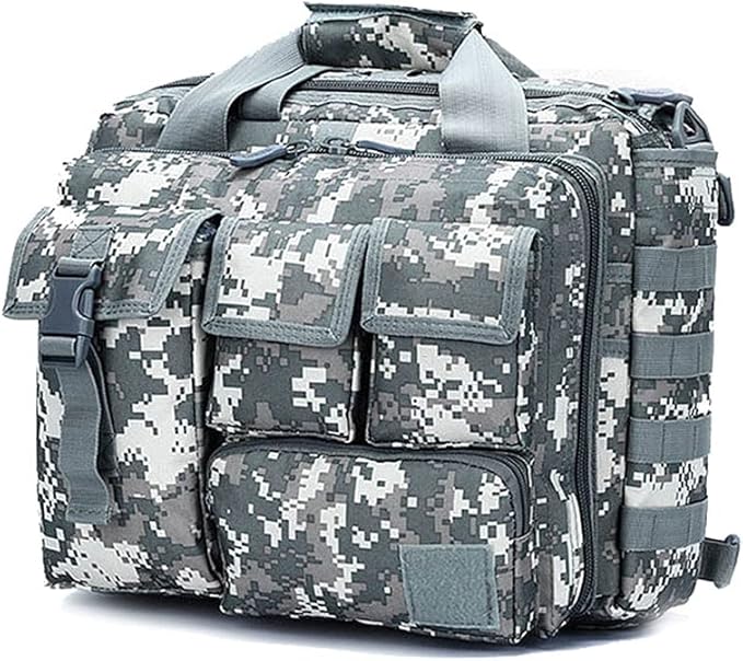 Sunnystacticalgear Outdoor Sports Hiking Pack Range Bag Molle Camouflage Tactical Gear Laptop Bag - ACU