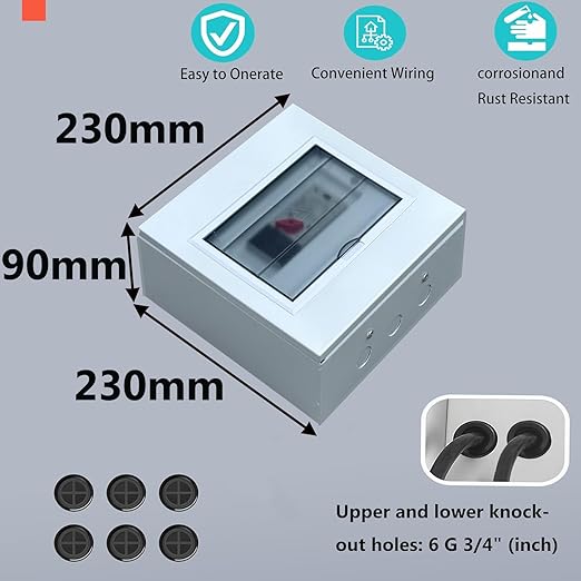 100amp Automatic Generator Transfer Switch 2P 3-Wire 120/240V Automatic/Manual Generator Transfer Switch Ensures Stable Power Transmission Easy to Use