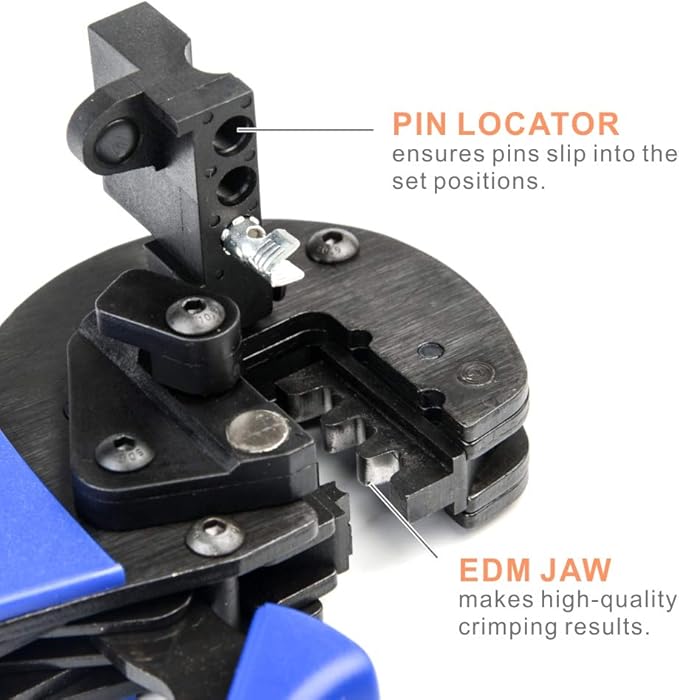iCrimp Solar Crimping Tool Kit for Solar Panel Installation All in One Solar Tool Set with Solar Crimper Wire Cutter Wire Stripper and Solar Connector Spanners