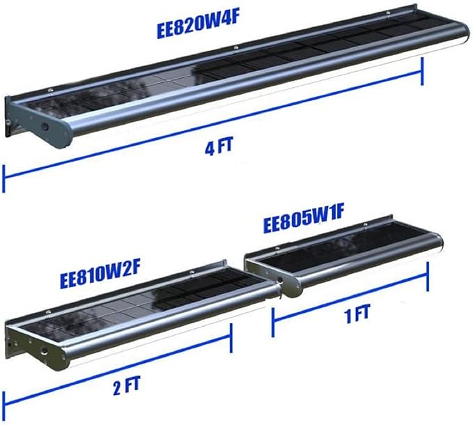 eLEDing Solar Powered Lights 48 LED Wall Light Outdoor Weatherproof Wireless Billboard Advertisement Sign Security Light for Patio Back Door Building Bus Stop
