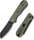 CIVIVI Crabby Pocket Knife EDC Folding Knife for Men Women with Swedish 14C28N Blade Contoured G10 Handle Designed by Ken Onion Jr. C24055-1