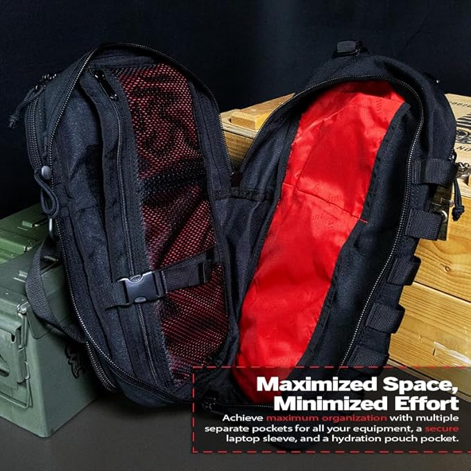 DDT Death Dealer Tactical Assassin Sling EDC Bag Color Black