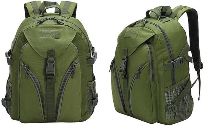 Tactical Backpack Military Hiking Daypacks 3 Day Assault Pack Army Rucksack for Camping Hunting Traveling (Military Green)
