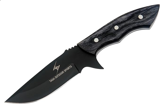 Fixed Blade Knife – Tracker Hunting Knife With Sheath - Tactical Survival Knife For Men - Full Tang High Carbon Steel - For Camping and Outdoor Use