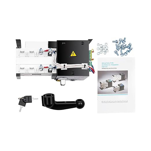 Automatic Transfer Switch Dual Power Automatic Transfer Switch Auto Generator Changeover Switch Manual Transfer Switch Dual Power Toggle Controller Dual Power Transfer Switch Tool