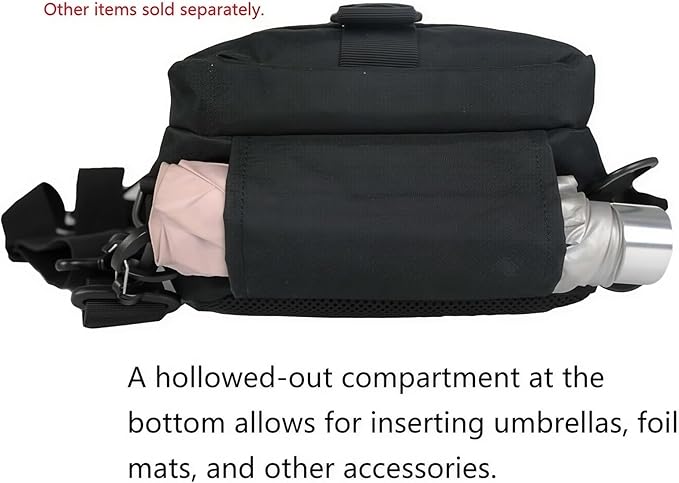 Mint &amp Moss Tactical Backpack for Men Water Resistant Tackle Backpack with Rod Holder &amp Tackle Box Kit Lightweight Sling Fishing Bag for Trekking Survival Camping Fitness Travel (Black)