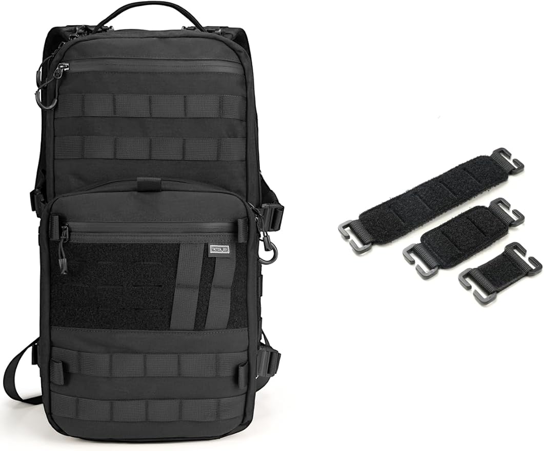 TACTICAL_GEEK ModCase B2 Ultimate EDC Tactical Backpack &amp TCM7 Serise Extended Multi-Function Loop Panels