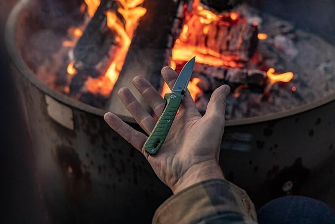 Gerber Gear Zilch Pocket Knife with 3.1 Plain Edge Blade Folding Knife with Clip Lightweight EDC Gear and Equipment
