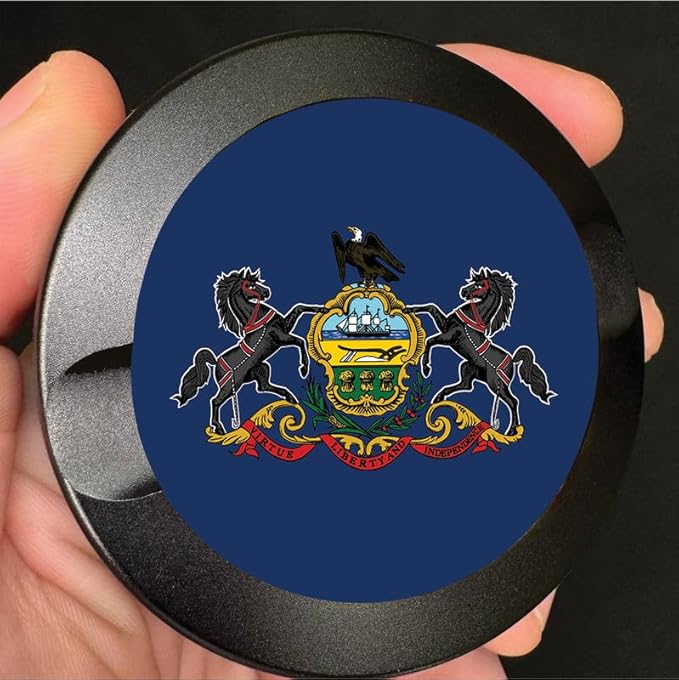 Brotherhood Metal Zyn Container - Metal Zyn Holder - Zyn Metal Can - Metal Container for Zyn Holder - Metal Zyn Can Golf Gifts for Him - Zyn Containers for Golf - Pennsylvania State Flag