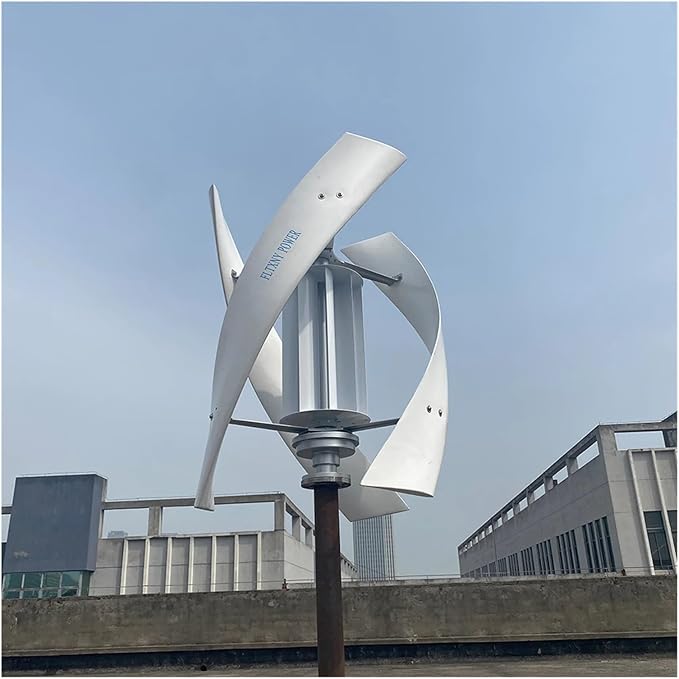 10KW Vertical Axis Wind Turbine Generator for Home Farm &amp RVs - Efficient 12V/24V/48V/96V Power Solution High Performance Renewable Energy for Boats &amp Residences