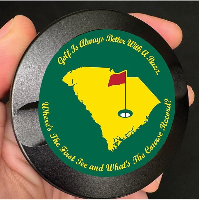 Brotherhood Metal Zyn Container - Metal Zyn Holder - Zyn Metal Can - Metal Container for Zyn Holder - Metal Zyn Can Golf Gifts for Him - Zyn Containers for Golf - South Carolina