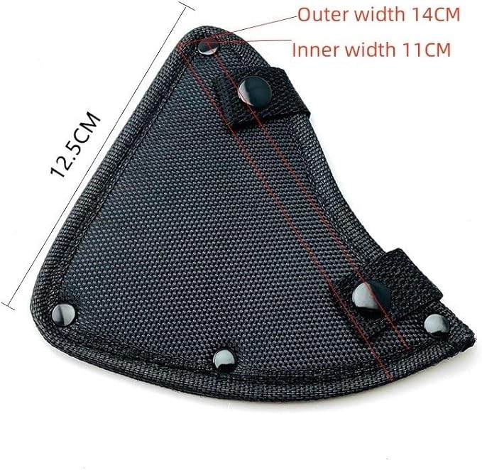 5 Pieces Ax Head Sheathes Nylon Ax Protective Cover Fits for Outdoor Camping Activities and Rescue