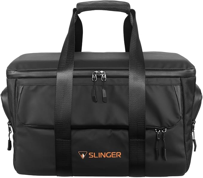 SLINGER Storage Protective Bag for DJI Power 1000 Portable Power Station Black