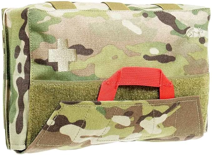 Tasmanian Tiger IFAK Pouch Tactical MOLLE Medical Pouch First Aid Bag Rip Away Panel Large Multicam